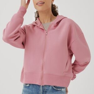 Pact Organic Cotton Women's Desert Rose Zip-Up Hoodie
